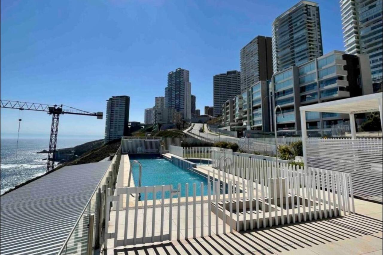 En Playa Renaca Del Mar Chile Con Vista Al Mar Apartamento Santiago